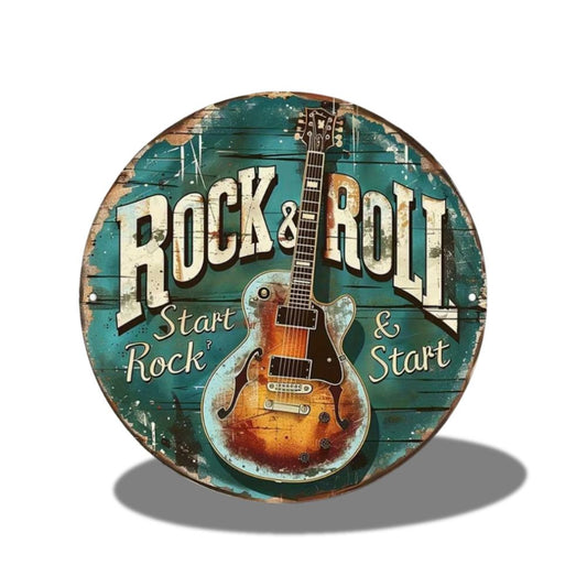 Placa decorativa Rockin12 ‘Rock & Roll’