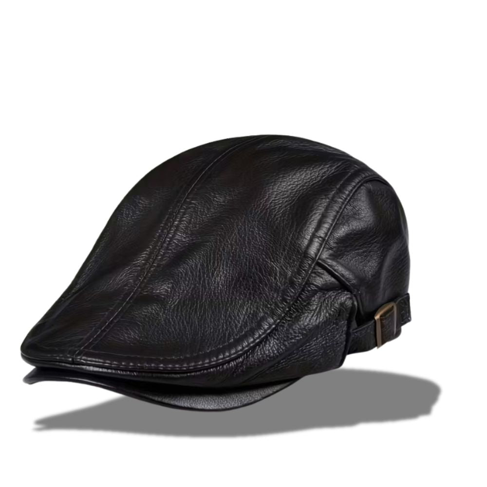 Gorra Rockin13 vintage cuero de vaca