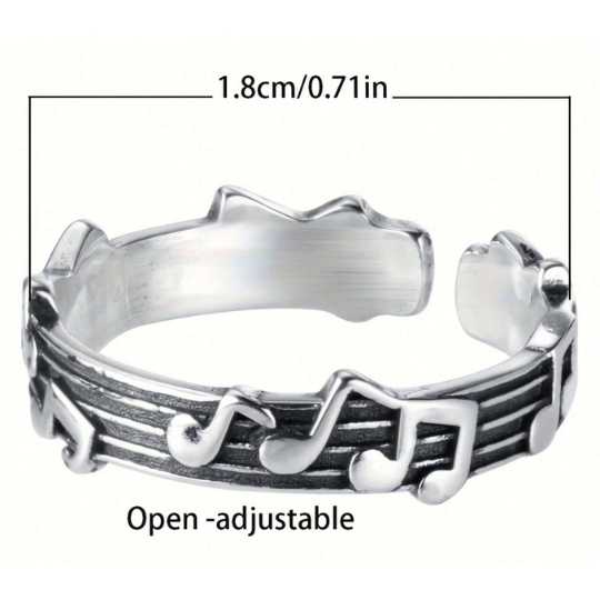 Anillo Rockin2 notas musicales