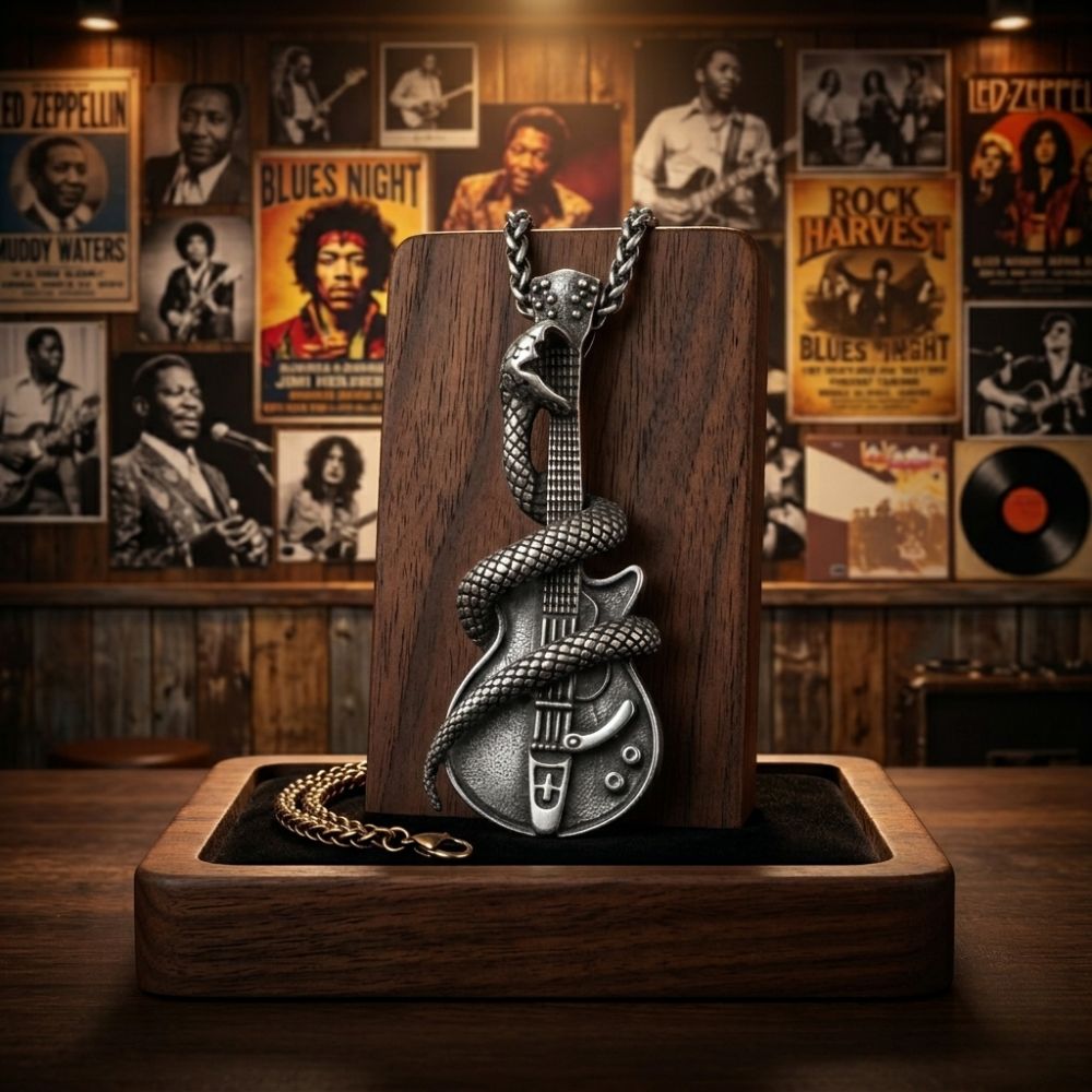Colgante Rockin8 guitarra – serpiente