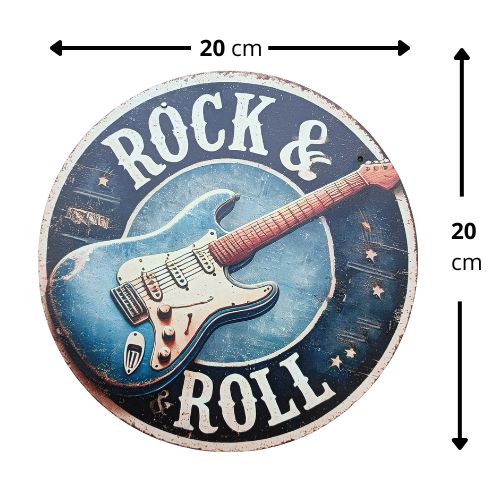 Decoración de pared Rockin6 ‘Rock & Roll’