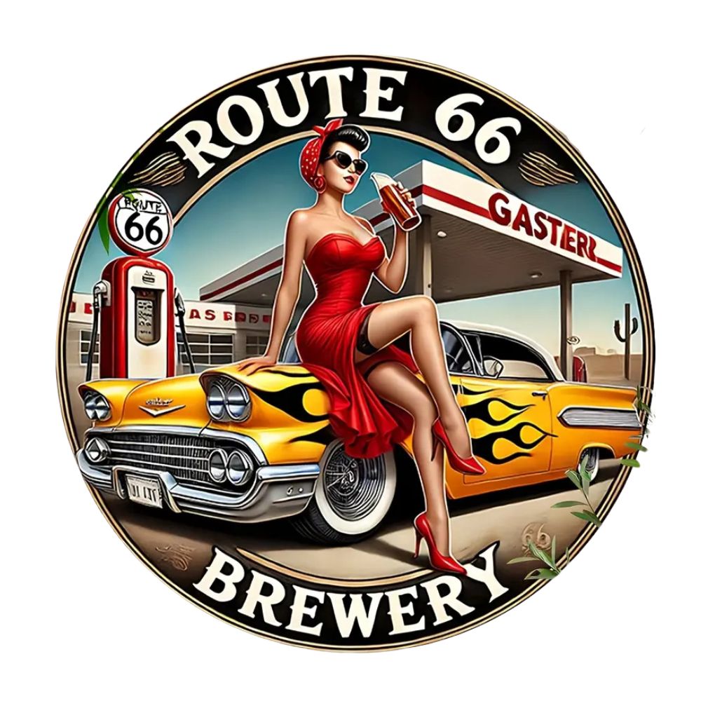 Decoración de pared 'Rockin2' Route 66