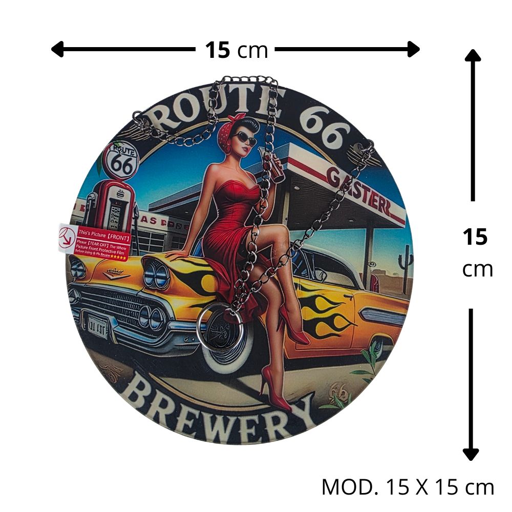 Decoración de pared 'Rockin2' Route 66