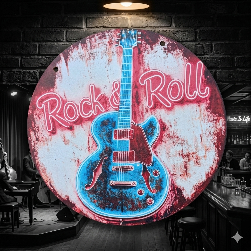 Decoración de pared Rockin4 ‘Rock & Roll’