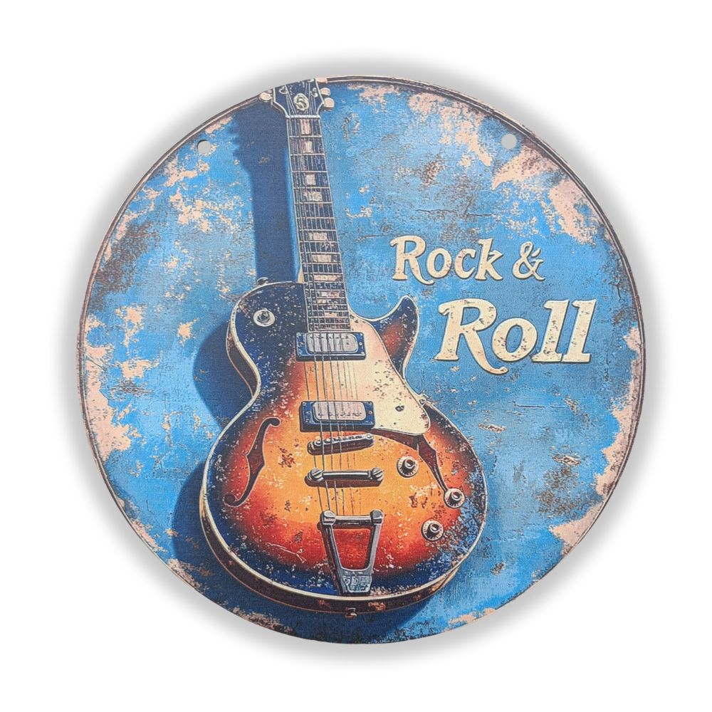 Placa decorativa Rockin5 ‘Rock & Roll’