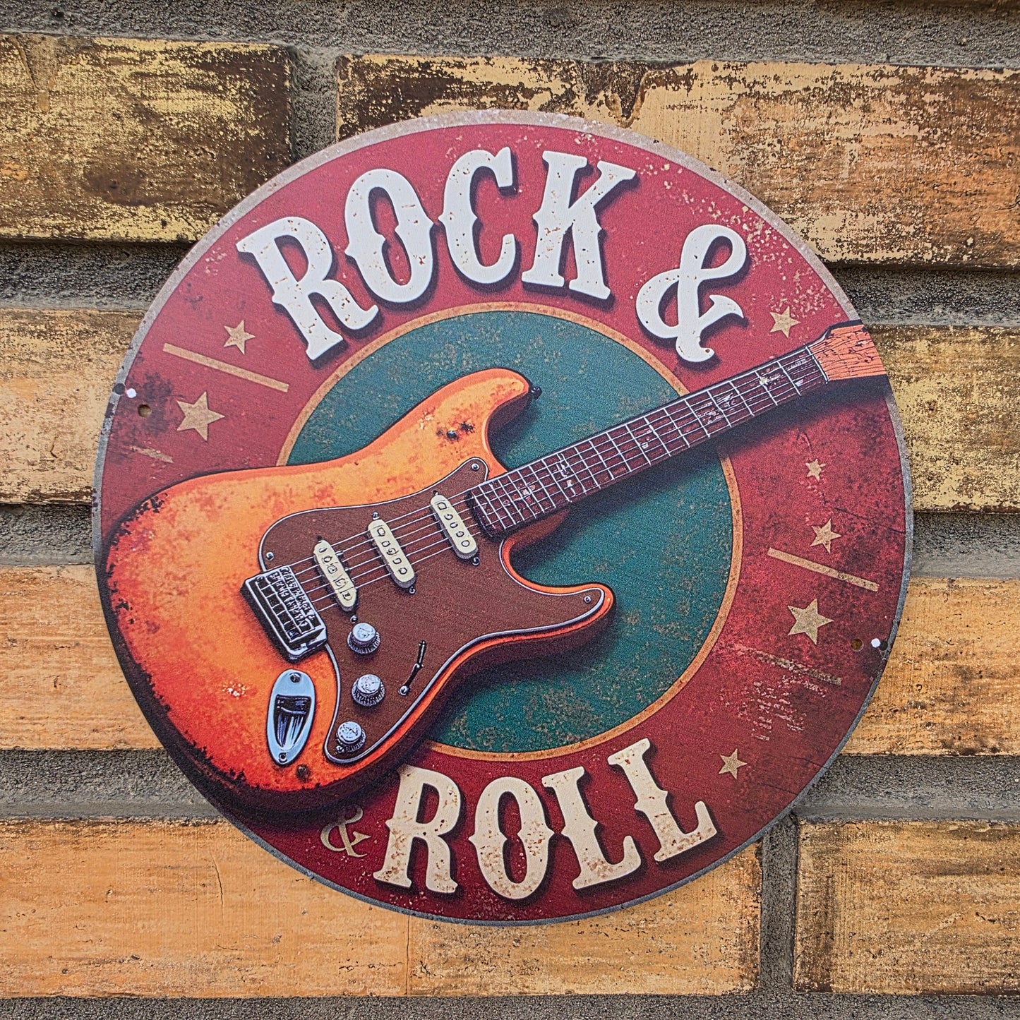 Placa decorativa Rockin9 ‘Rock & Roll’