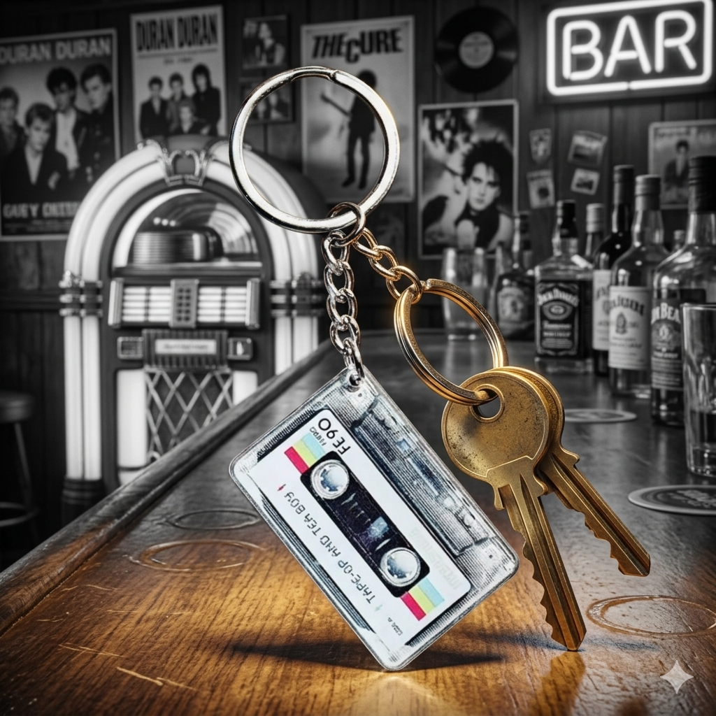 Llavero Rockin4 Cassette