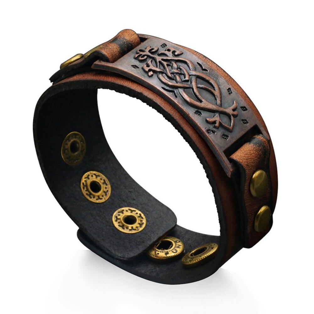 Pulsera Rockin2 brown tribal cobre