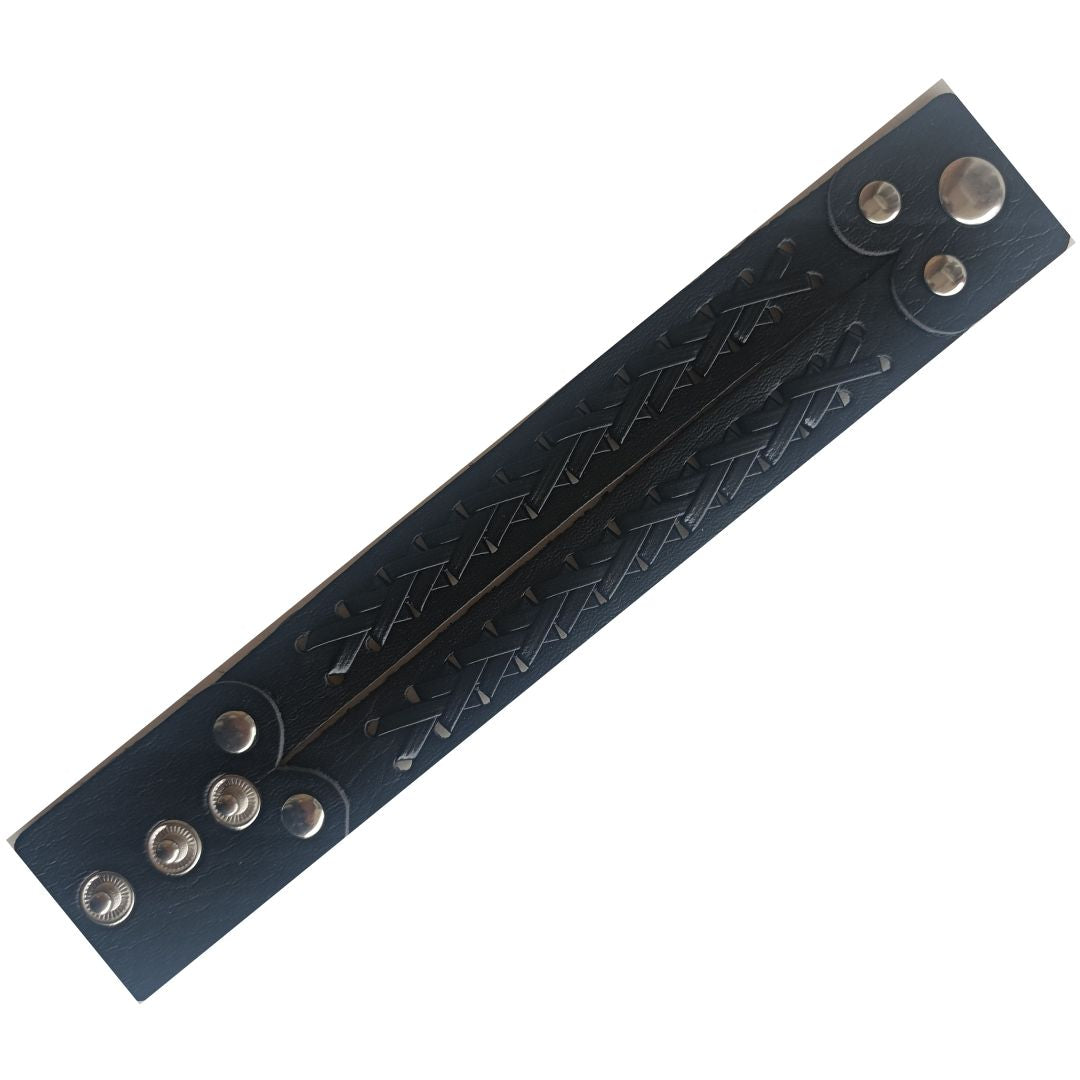 Pulsera Rockin9 doble trenzada