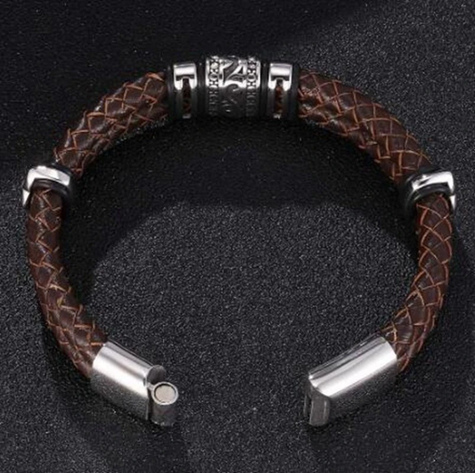 Pulsera Rockin7 doble trenzada