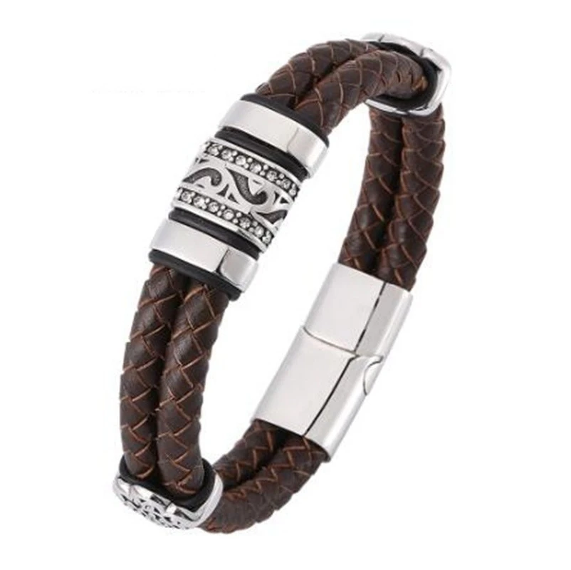 Pulsera Rockin7 doble trenzada