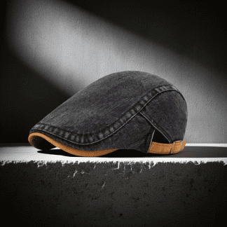 Gorra vintage vaquera Rockin10 negra tierra