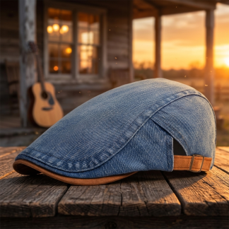 Gorra Rockin14 vintage vaquera Blue